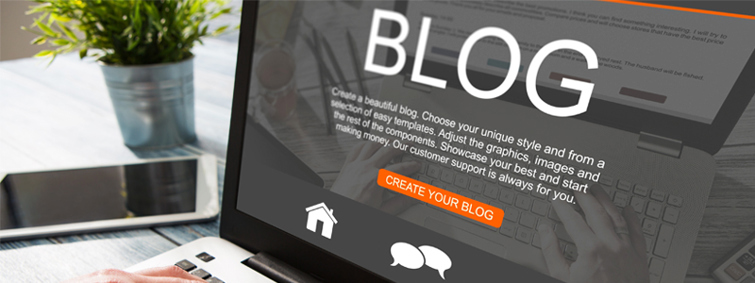 Highlight the Blog Section